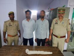 थाना सादाबाद पुलिस द्वारा हत्या के प्रयास के मुकदमे मे दो अभियुक्तो को किया गिरफ्तार