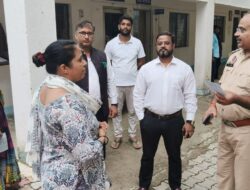 जिला विधिक सेवा प्राधिकरण, के अपर जनपद न्यायाधीश/सचिव ने किया जिला कारागार, अलीगढ़ का निरीक्षण