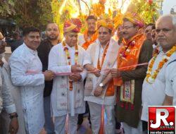 धूमधाम से निकाली गई प्रभु श्री राम की शोभायात्रा