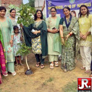इनरव्हील क्लब ने किया वृक्षारोपण, पर्यावरण संरक्षण का दिया संदेशवसुंधरा पुरम में लगाए 11 पौधे, हरित भविष्य के लिए लिया संरक्षण का संकल्प