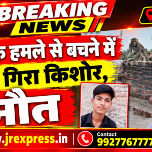Hathras;बंदरों के हमले से बचने में छत से गिरा किशोर, मौत